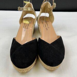 Gaimo Women's Black/Cream Shoes/Espadrilles Sz 40 SKU 4622